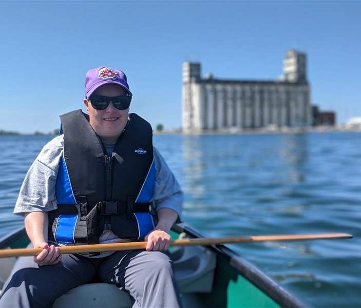 paddling on Georgian Bay