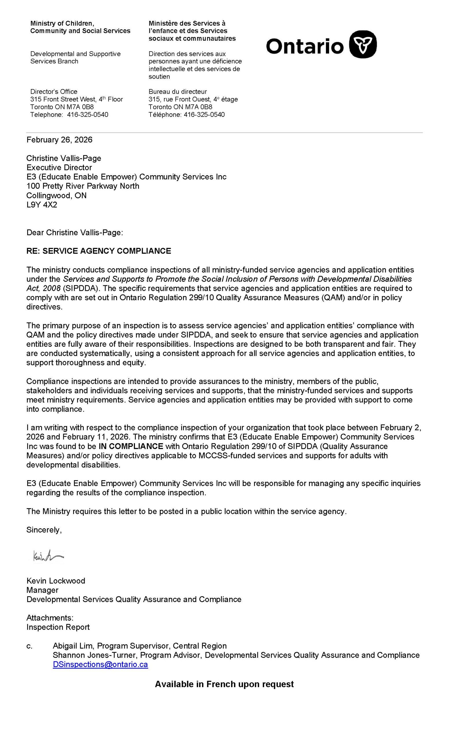 Compliance Letter E3 2026Feb26