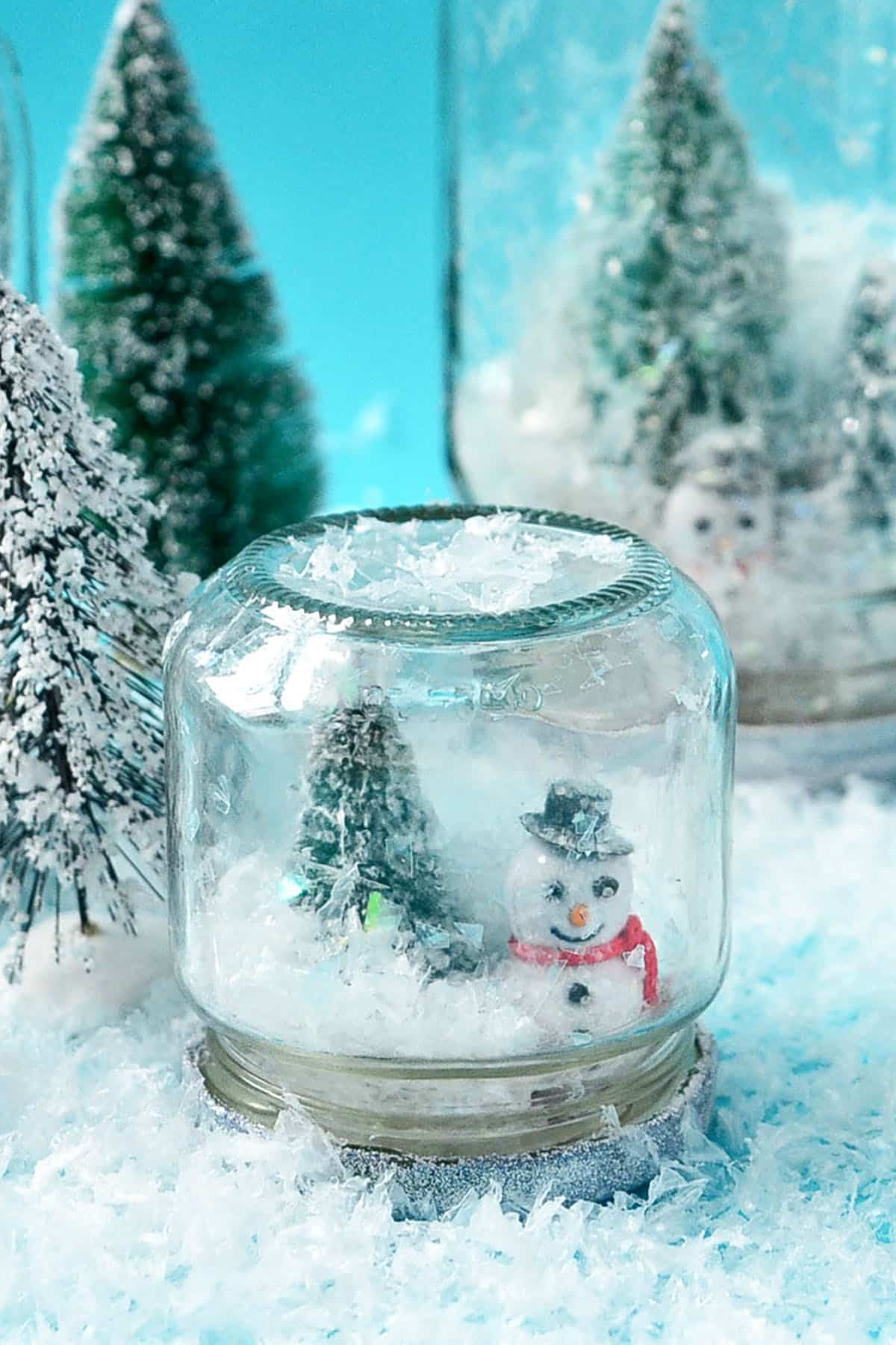 waterless snow globes photo